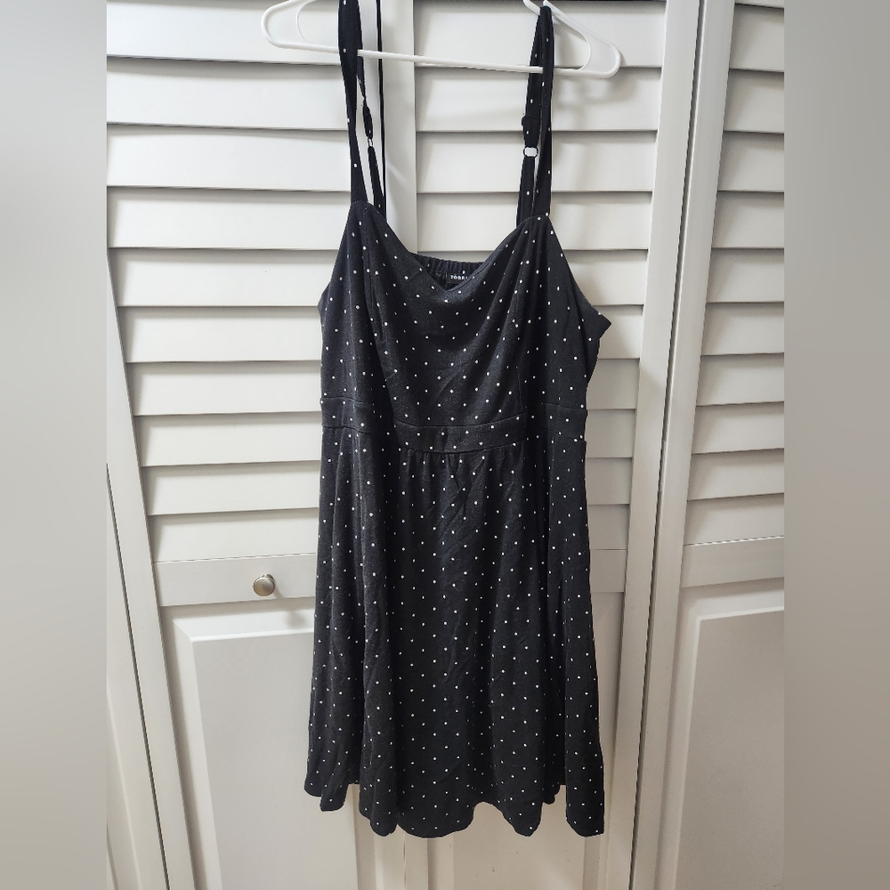 Black Polka Dot Dress